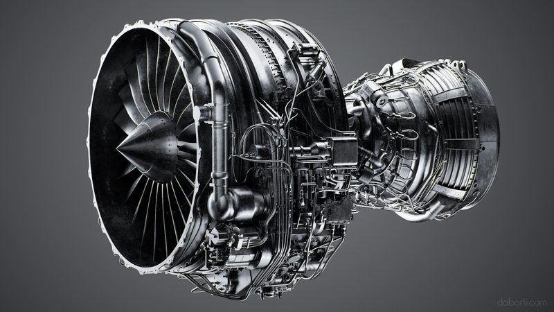 Aircraft Engine: CFM56, par Dabarti