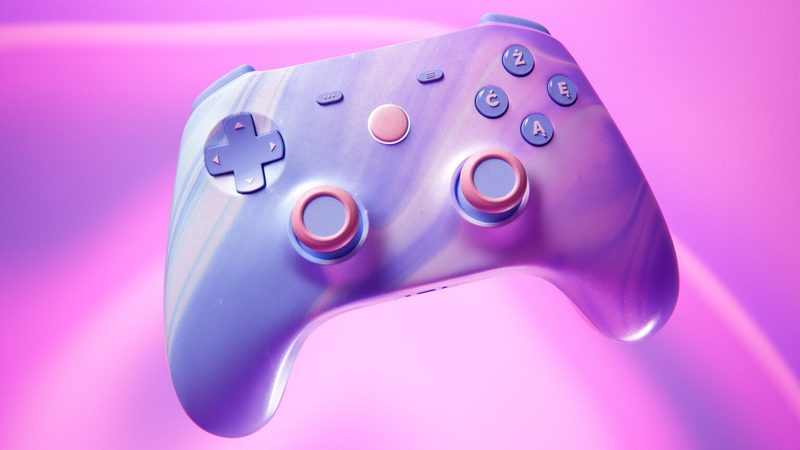 Pastel Gamepad: Form & Motion Study, par Dabarti