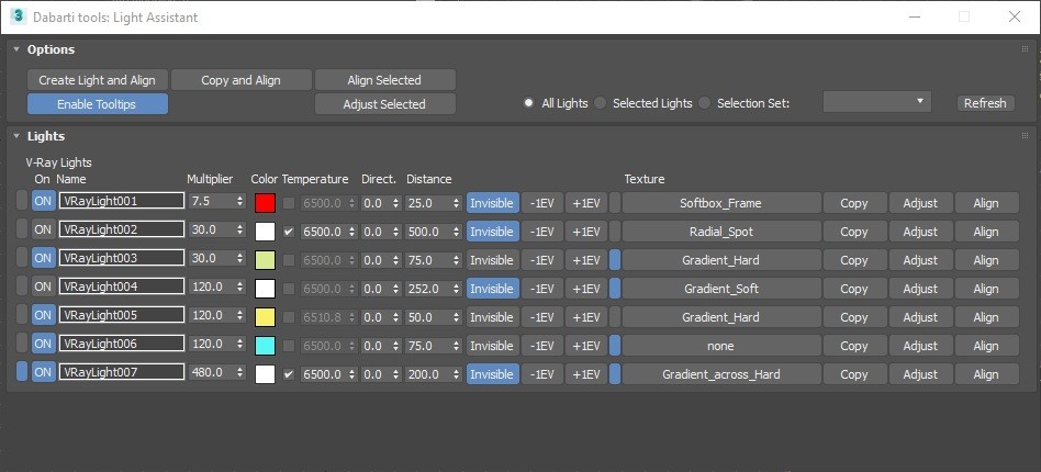 Лайт ассистенты. Light Lister 3ds Max. Light Assistant. Ассистент с Лайт. Tools-Light Lister.